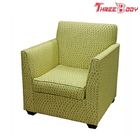Chine Chaises modernes de lobby de tissu simple, chaise confortable de bras d&#039;accent de balcon d&#039;hôtel société