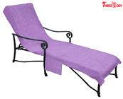 Chine Salon extérieur de cabriolet de meubles de piscine pourpre, chaises longues extérieures de conception ergonomique société