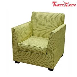 Chine Chaises modernes de lobby de tissu simple, chaise confortable de bras d&#039;accent de balcon d&#039;hôtel usine