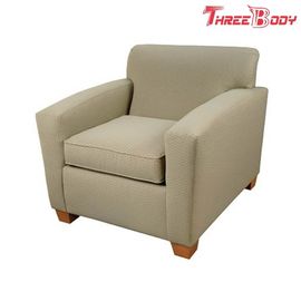Chaise de bras tapissée par loisirs simples modernes de sofa de meubles d'hôtel de salon