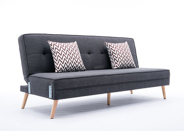 Chine Sofa contemporain régulier de tissu de Seater des meubles deux de chambre à coucher dans la couleur grise noire usine