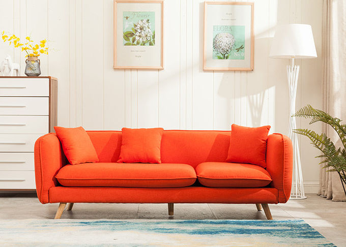 Le multiple colore le sofa sectionnel de chambre à coucher de tissu modulaire contemporain de meubles