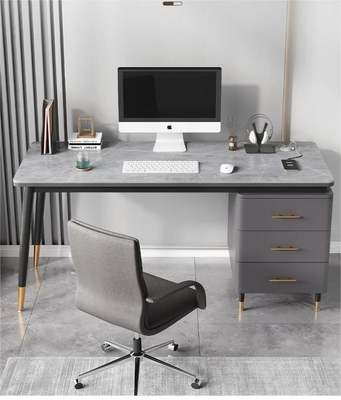 Modern Simple Slate  Desktop/Computer Desk & Student Study Desk