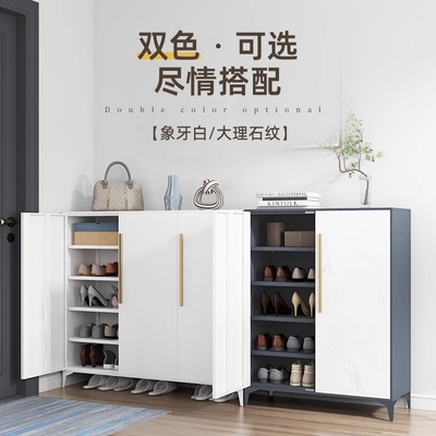 Large-Capacity Steel Shoe Cabinet Locker With Lock Storage For Home Entrance, Home Exterior Door, Elevator Aisle